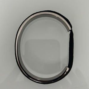 Artesian silver hair tie bracelet